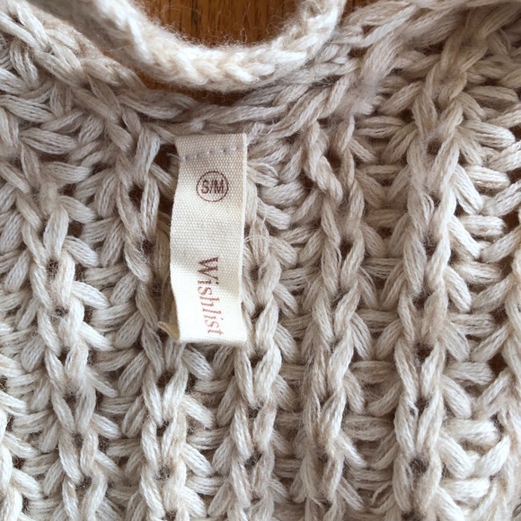 Wishlist Cable-knit Chunky Open Back Sweater - Picture 9 of 11